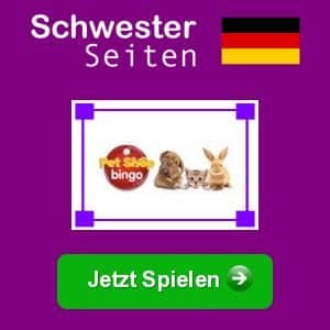 Pet Shop Bingo logo de deutsche