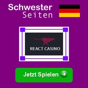 React Casino logo de deutsche
