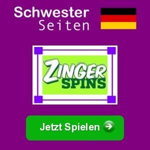 Zinger Spins logo de deutsche