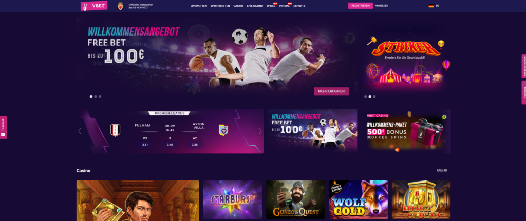 vbet spielbank home