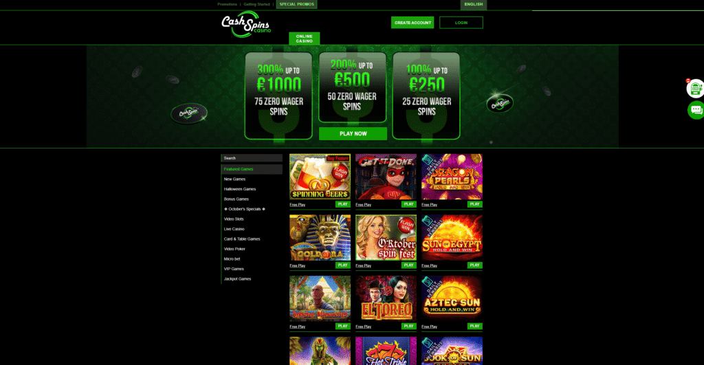 cashspins casino