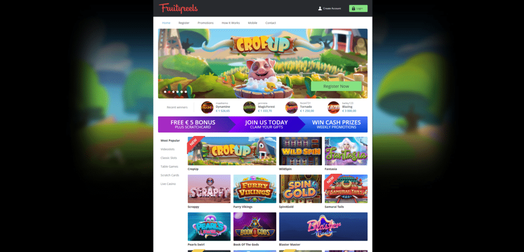 fruityreels casino