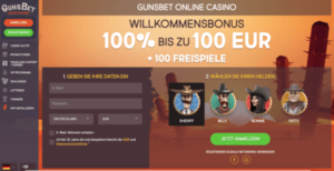 gunsbet casino screenshot de