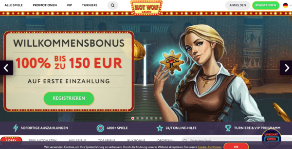 slot wolf screenshot de