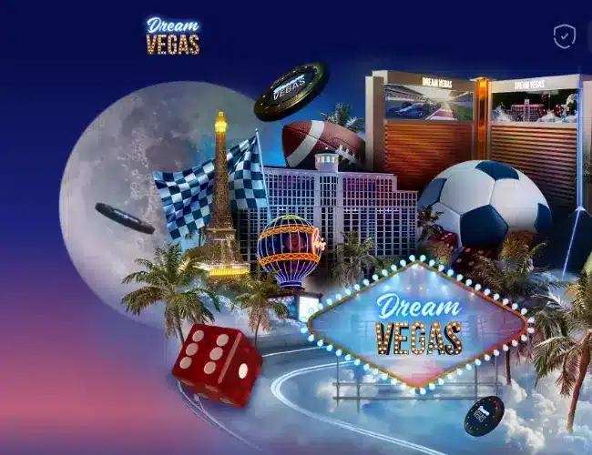 Dream Vegas Casino Oberfläche im Februar 2026