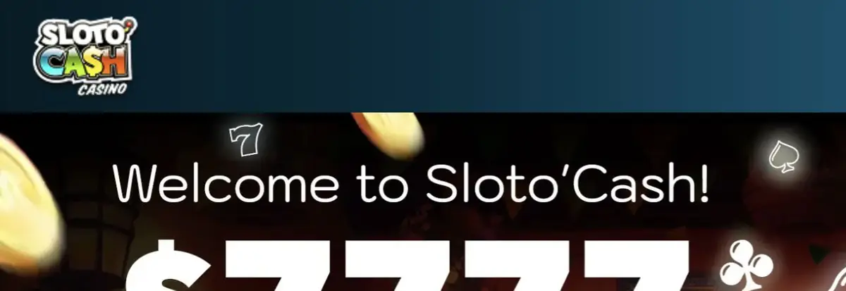 Aktuelle Slotocash Casino Startseite im Juli 2026